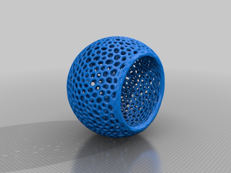 Большая открытая чаша с ячейками