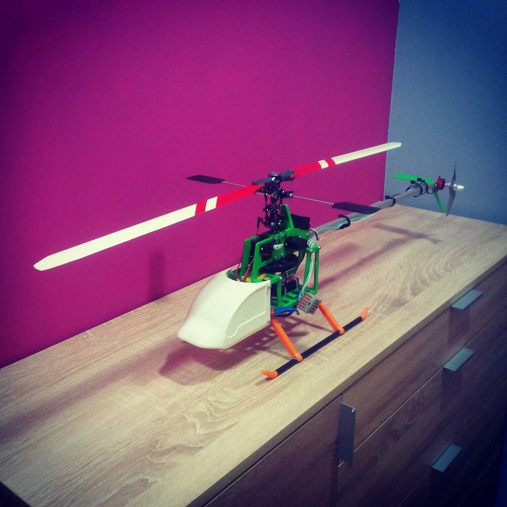 450 RC вертолет с открытым исходным кодом