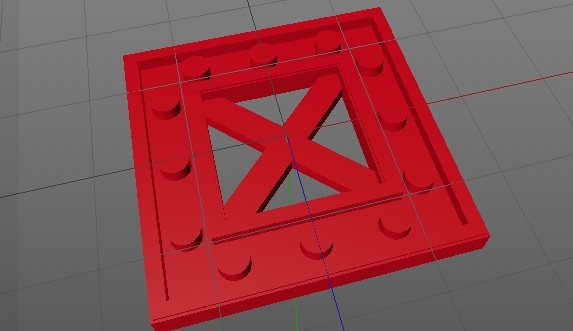 Модель Lego Custom для OpenSCAD