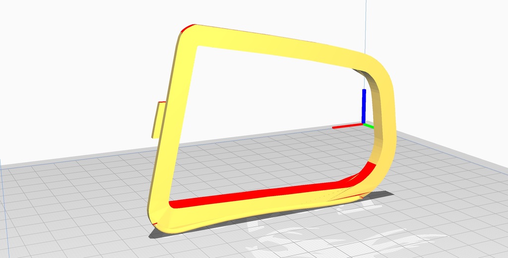 3D-модель розетки для боковой панели Mercedes W211 E-класса