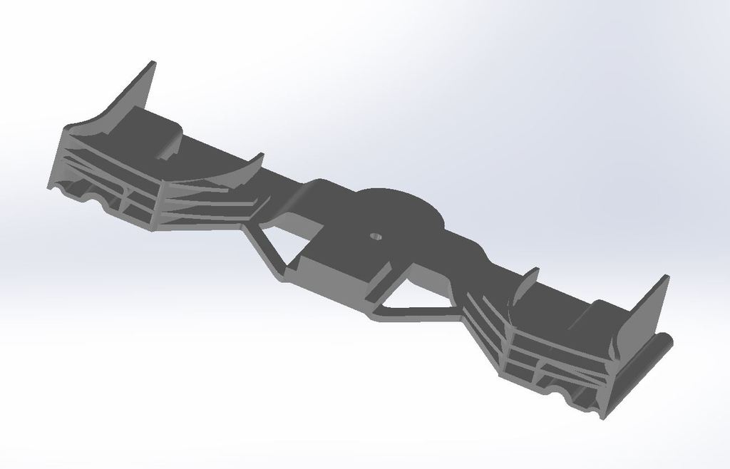 Укреплённое переднее крыло Open RC F1