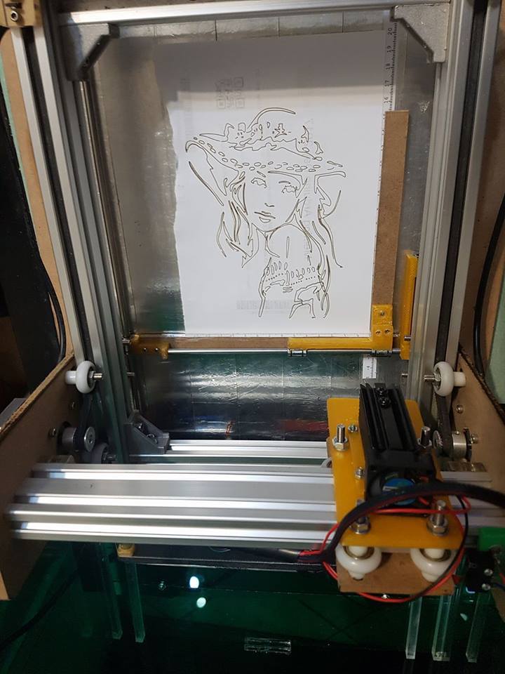 Лазерный резак с открытым исходным кодом