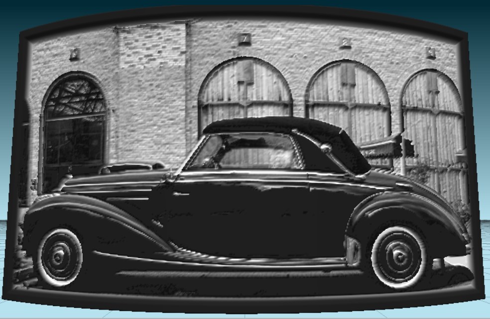 Литофан Мерседес W188