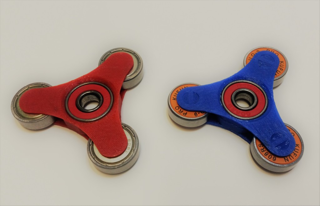 Открытый колесный фиджет-спиннер с четырьмя подшипниками