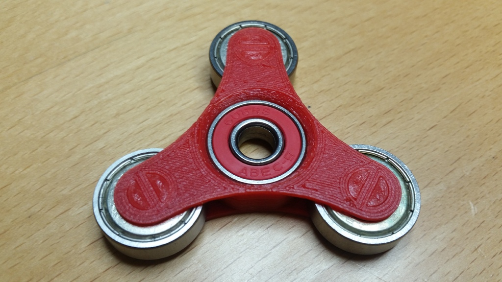 Открытый колесный фиджет-спиннер с четырьмя подшипниками
