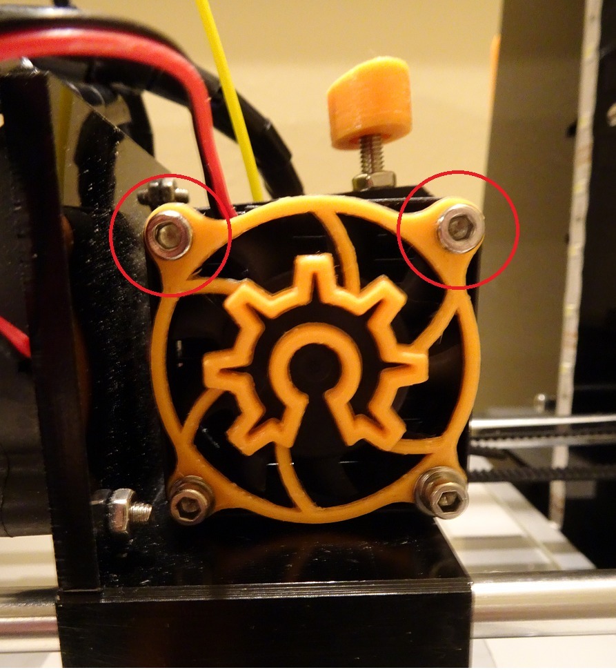 Крышка вентилятора 40 мм для Open Hardware