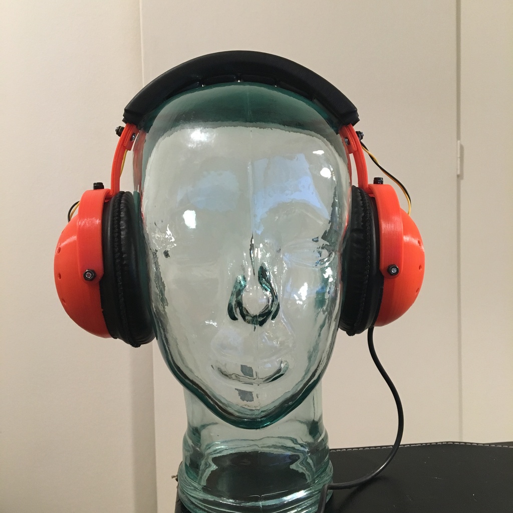 Регулируемые наушники 'Открытые/Закрытые'