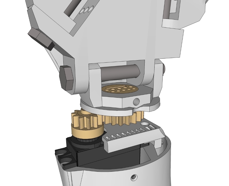 3D модель Inmoov V1 на SketchUp