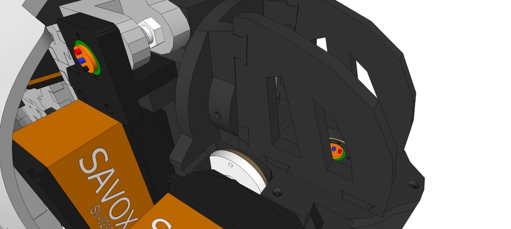 3D модель Inmoov V1 на SketchUp