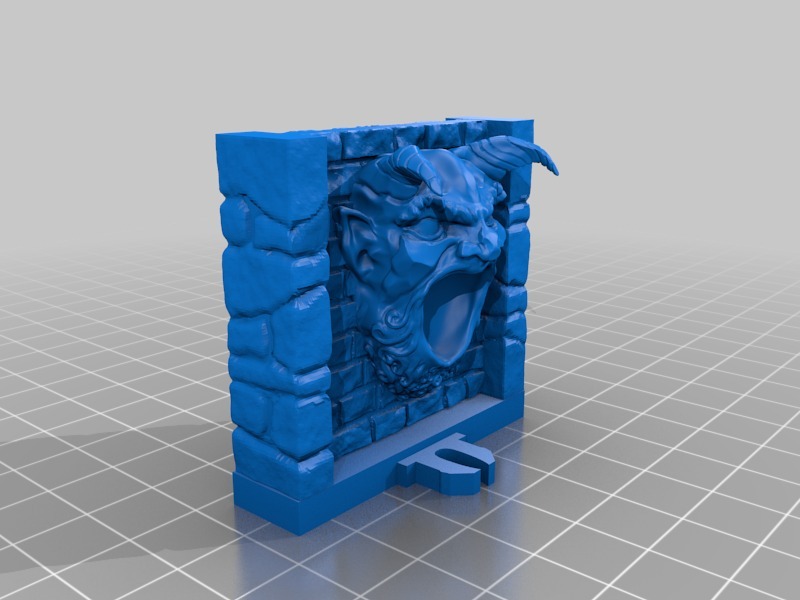 Wall Face - открытый замок