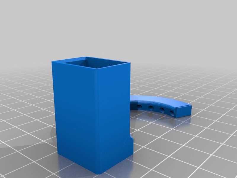 Трубка вентилятора для Anet A6 с крепежом