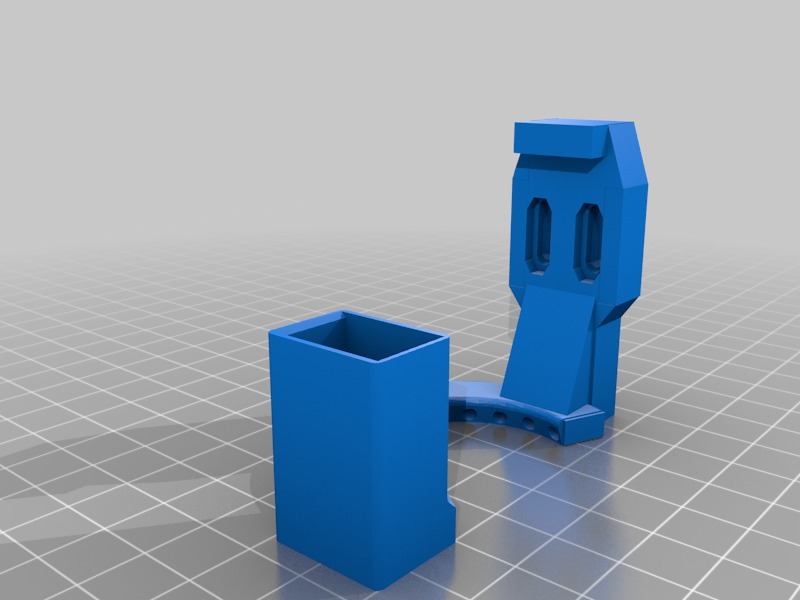 Трубка вентилятора для Anet A6 с крепежом