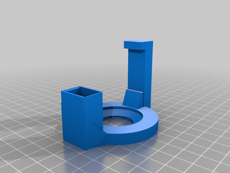 Трубка вентилятора для Anet A6 с крепежом