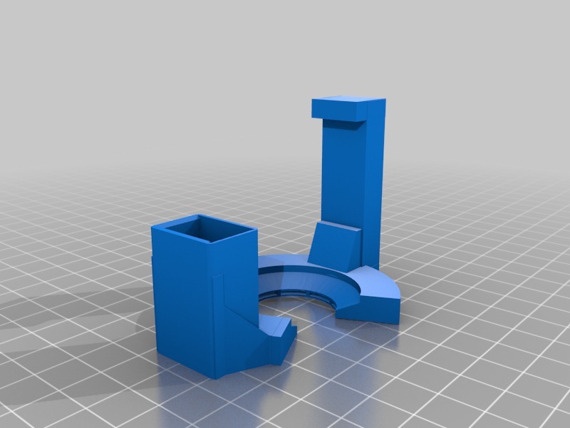 Трубка вентилятора для Anet A6 с крепежом