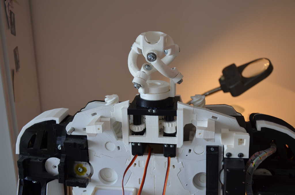 3D-модель шеи Inmoov