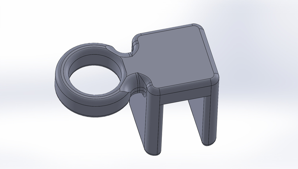 Филаментный направляющий для Anet A6