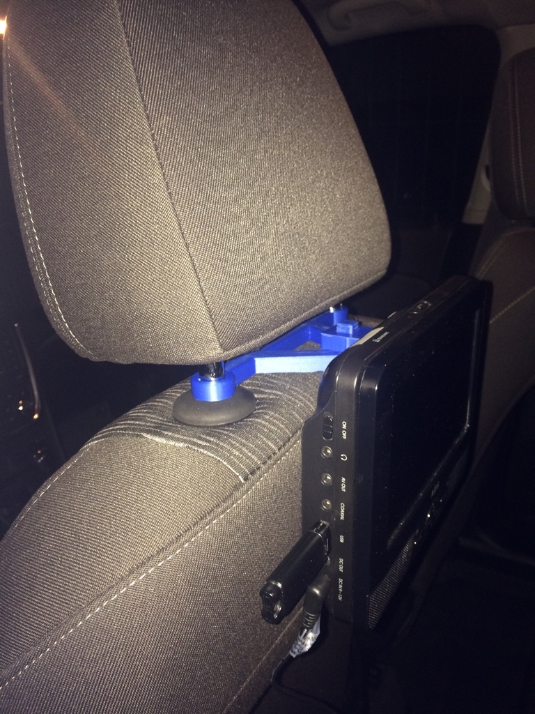 Крепление для DVD-плеера автомобиля