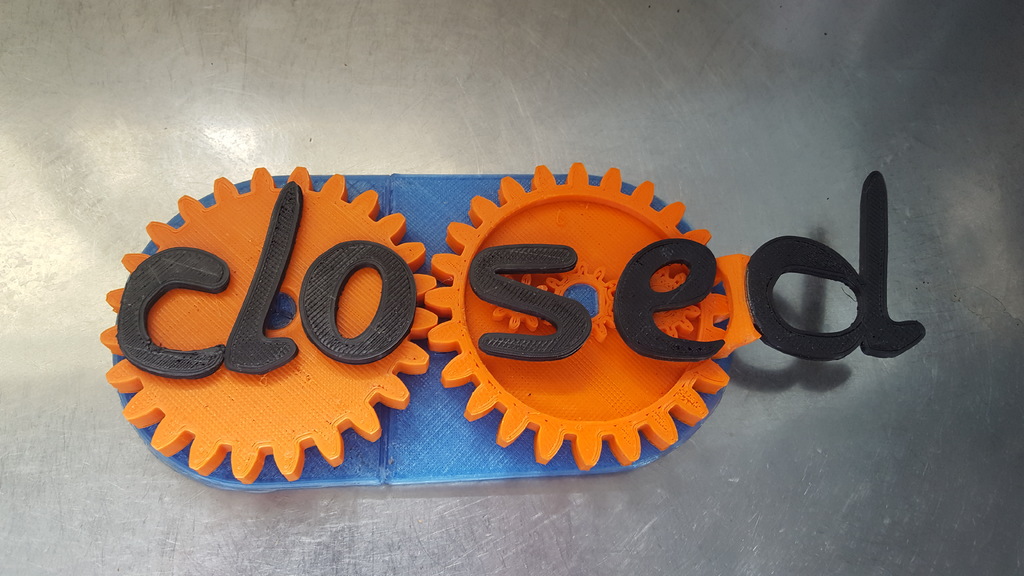 Знак открытия-закрытия