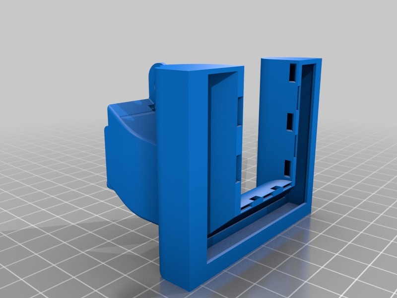 Открытый вентилятор для Anet A6 с LED подсветкой