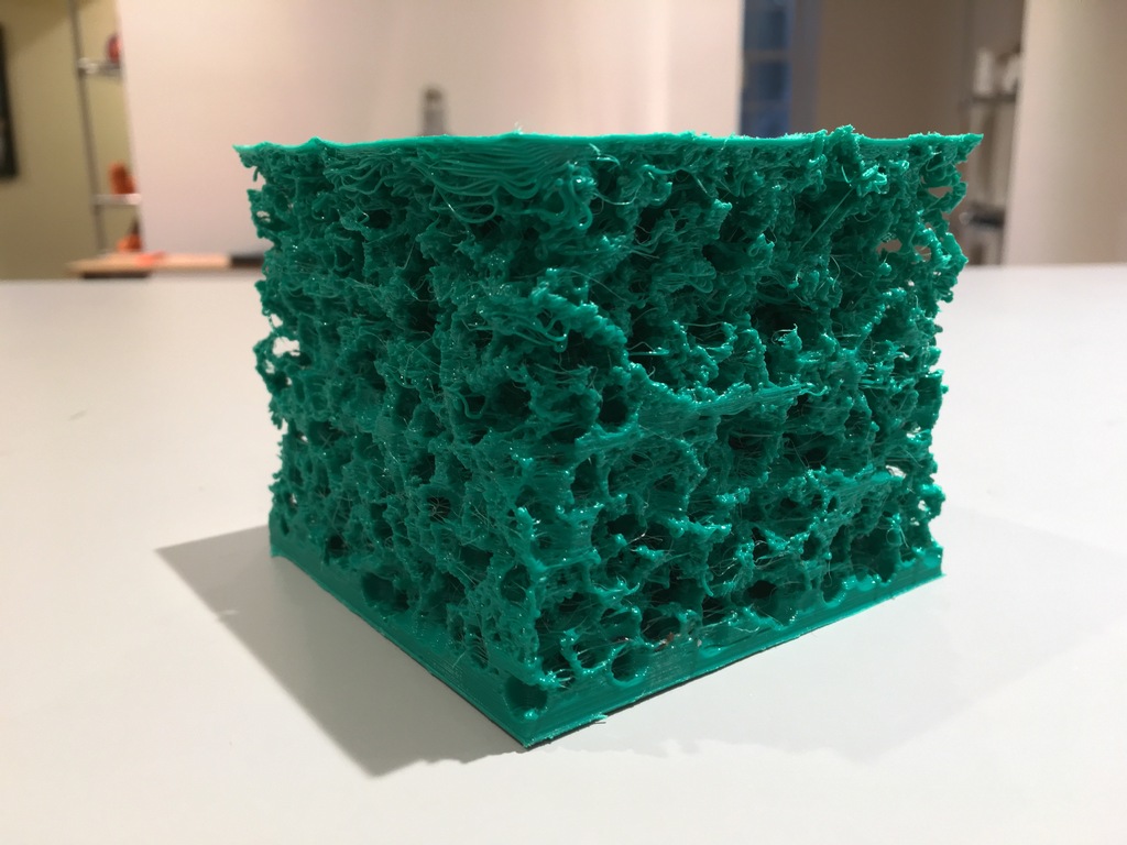 Случайная структура пенопласта V1