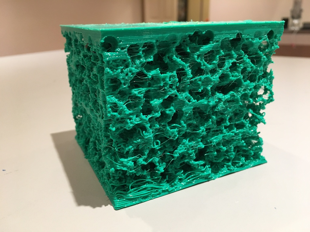 Случайная структура пенопласта V1