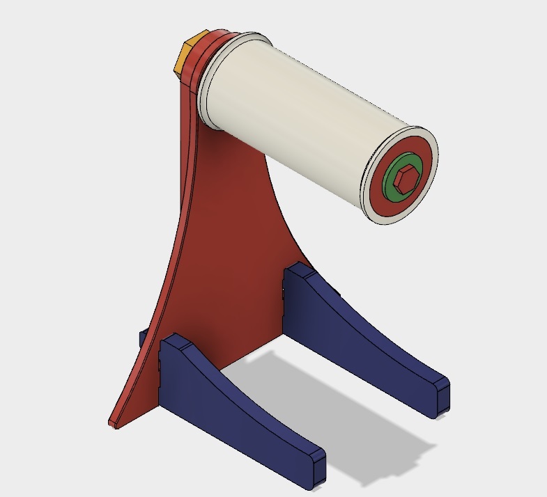 Настольный держатель для катушек с подвесом