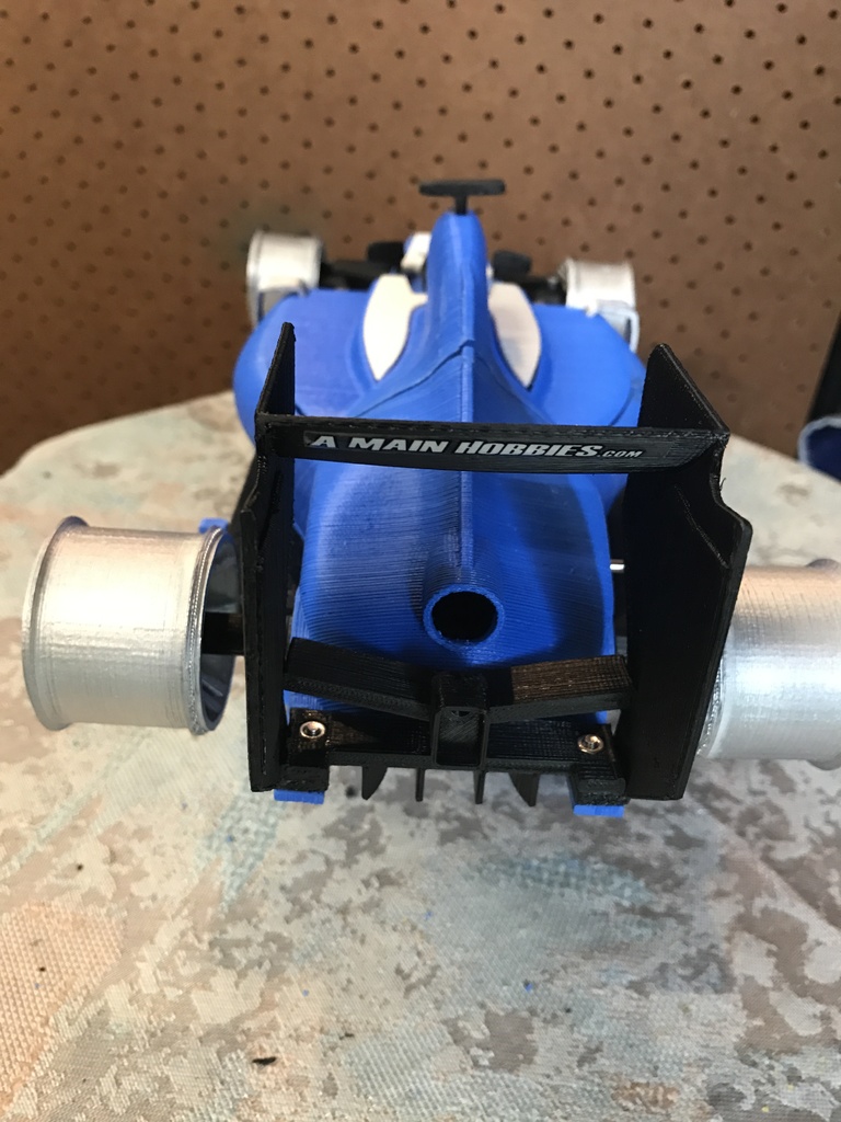 RC Open F1 Car Diffuser Remix