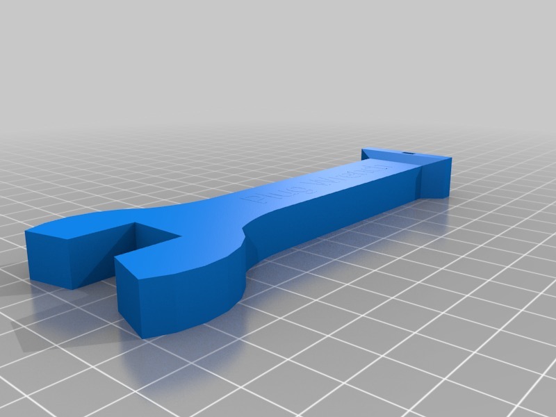 Ключ для сливного пробки с открытым концом