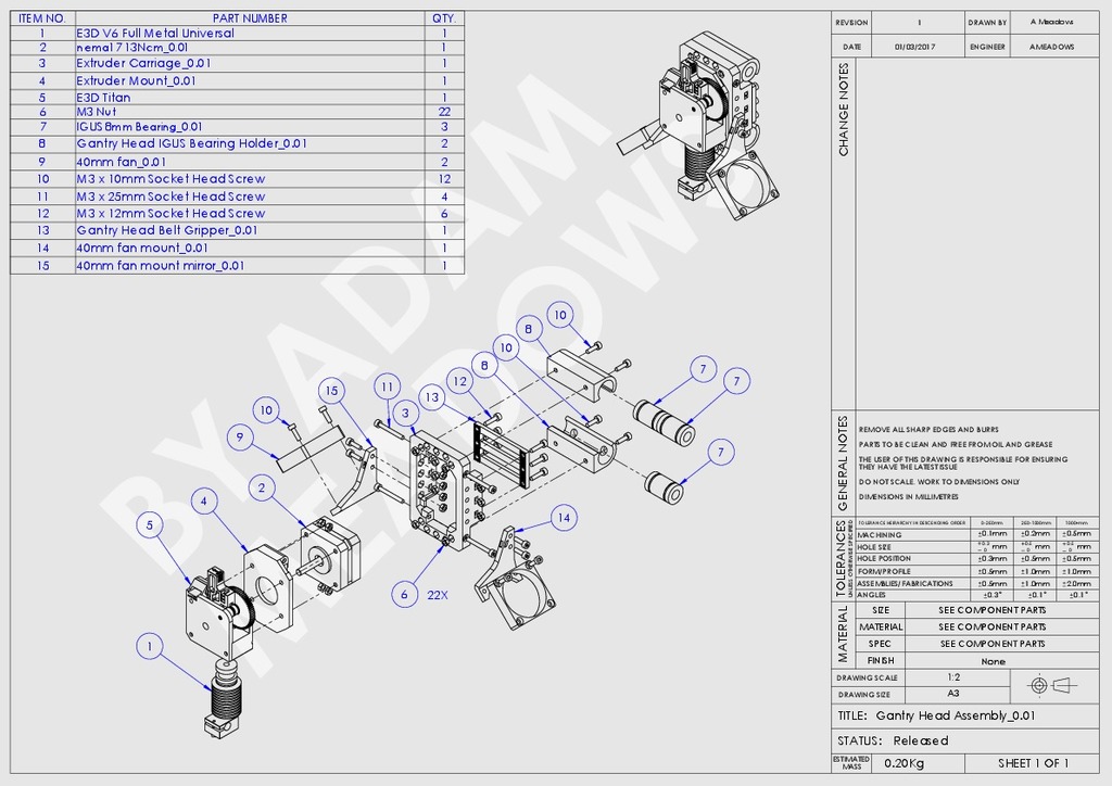 S.T.E.V.E - 3D Принтер с CoreXY кинематикой