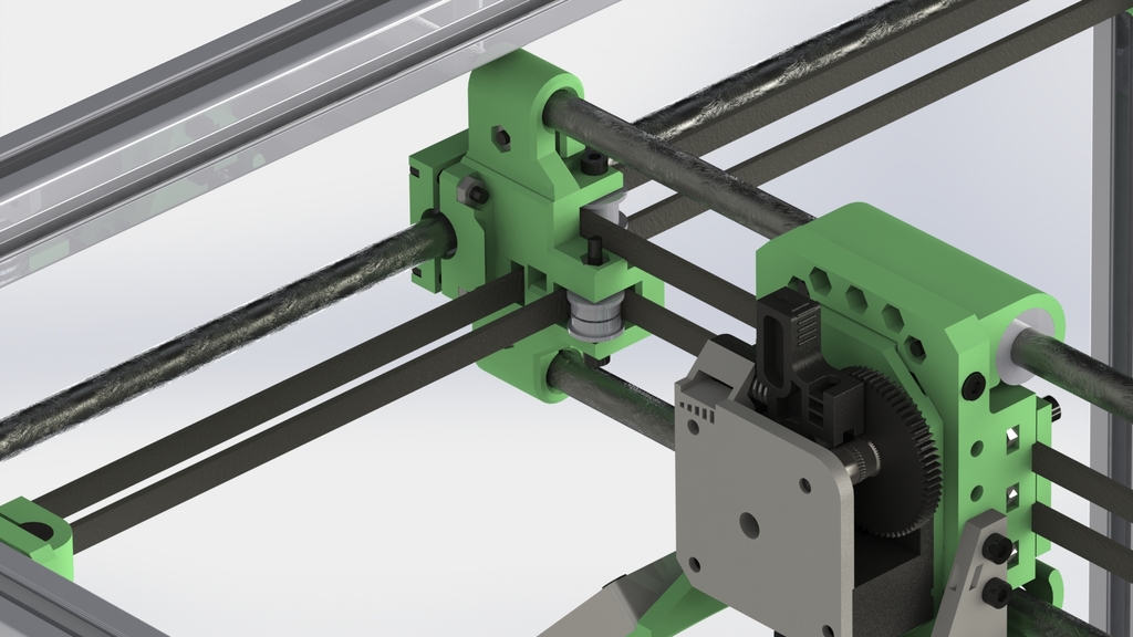 S.T.E.V.E - 3D Принтер с CoreXY кинематикой