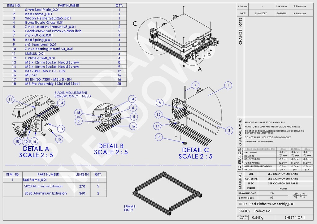 S.T.E.V.E - 3D Принтер с CoreXY кинематикой