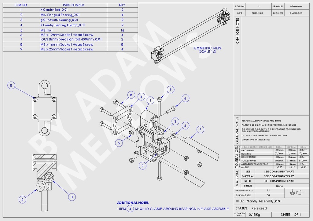 S.T.E.V.E - 3D Принтер с CoreXY кинематикой
