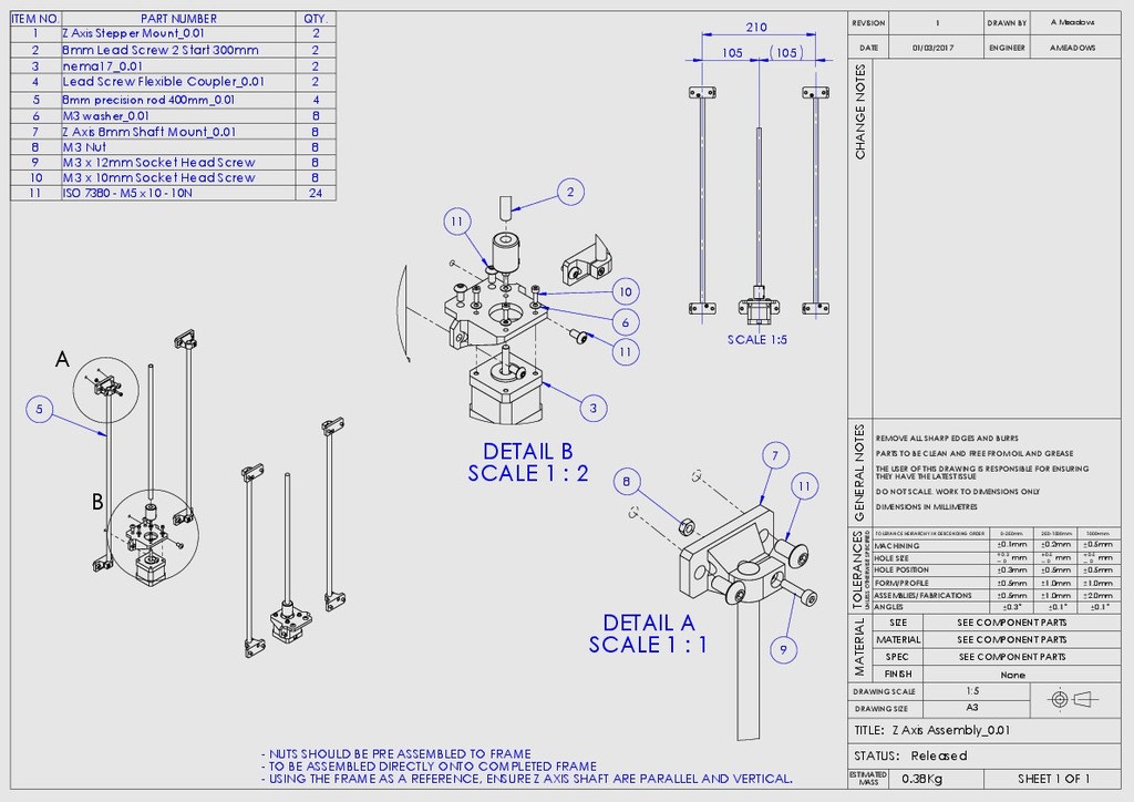 S.T.E.V.E - 3D Принтер с CoreXY кинематикой