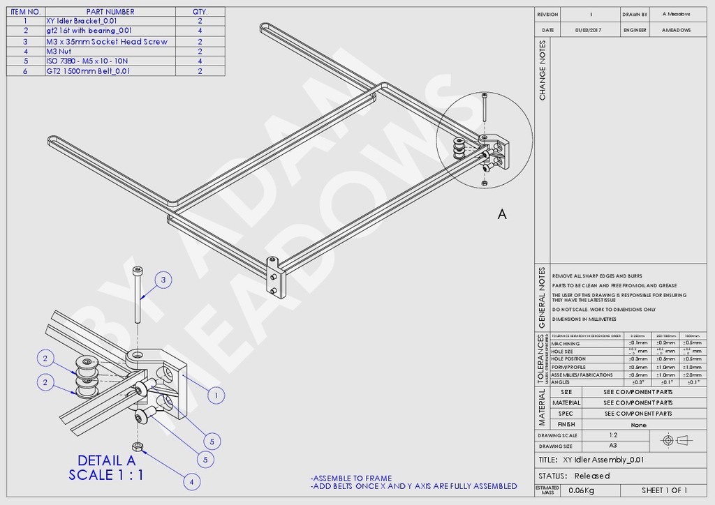 S.T.E.V.E - 3D Принтер с CoreXY кинематикой