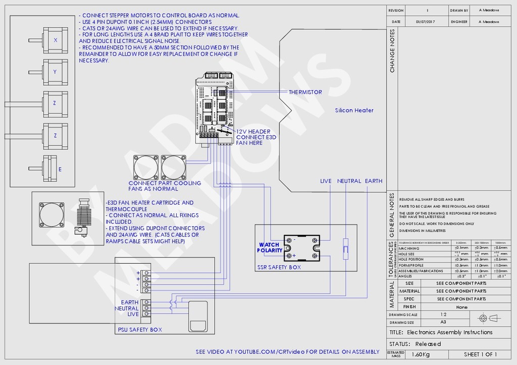 S.T.E.V.E - 3D Принтер с CoreXY кинематикой