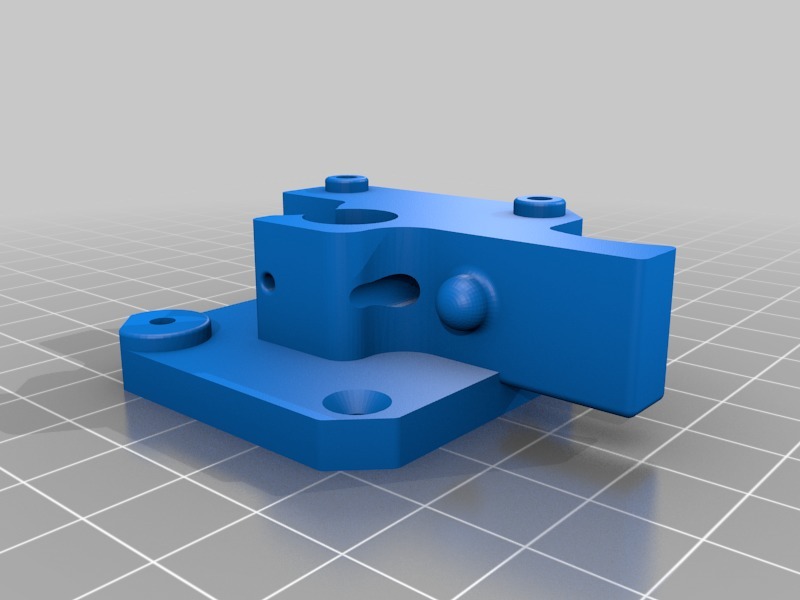 Экструдер с открытой крышкой V2