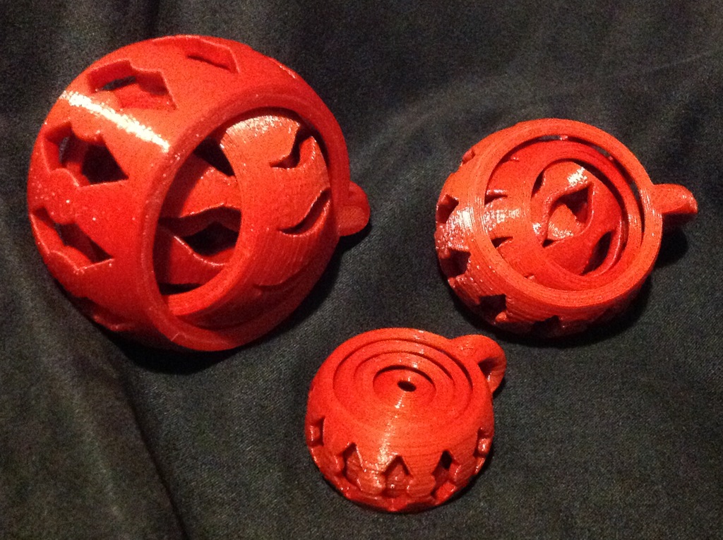 Гироскопический ключевой брелок с открытыми кольцами