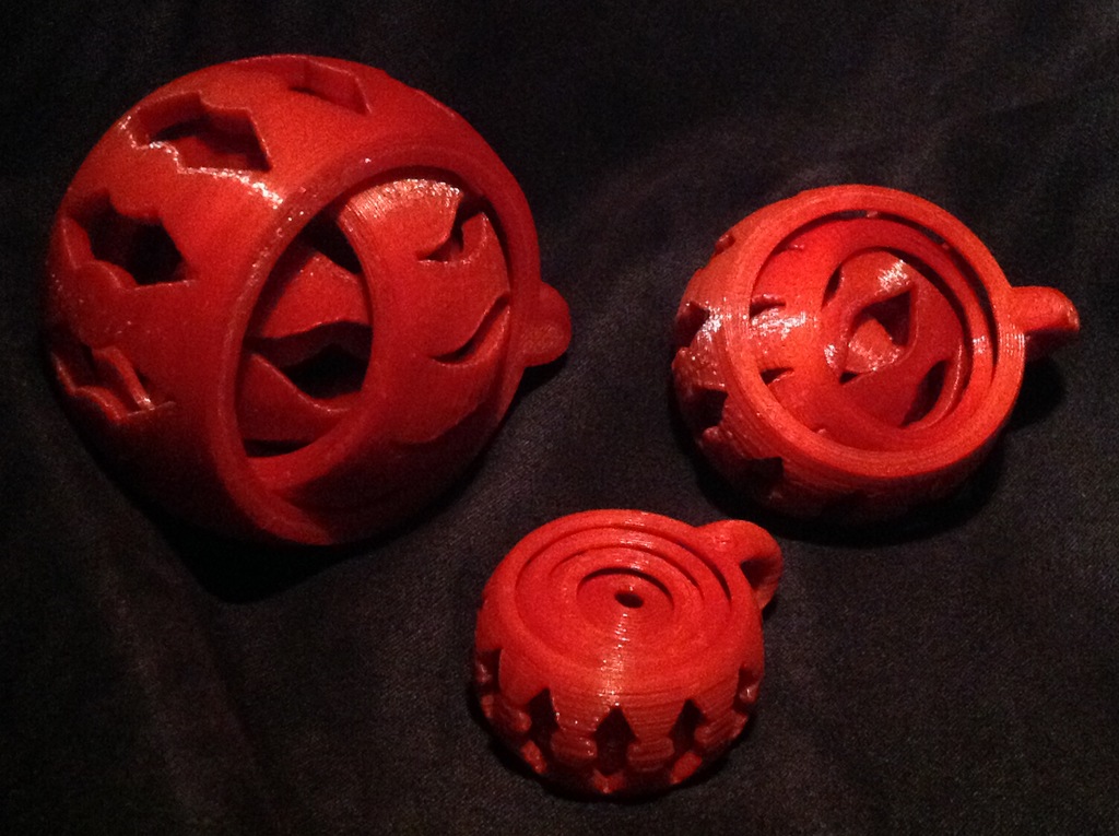 Гироскопический ключевой брелок с открытыми кольцами