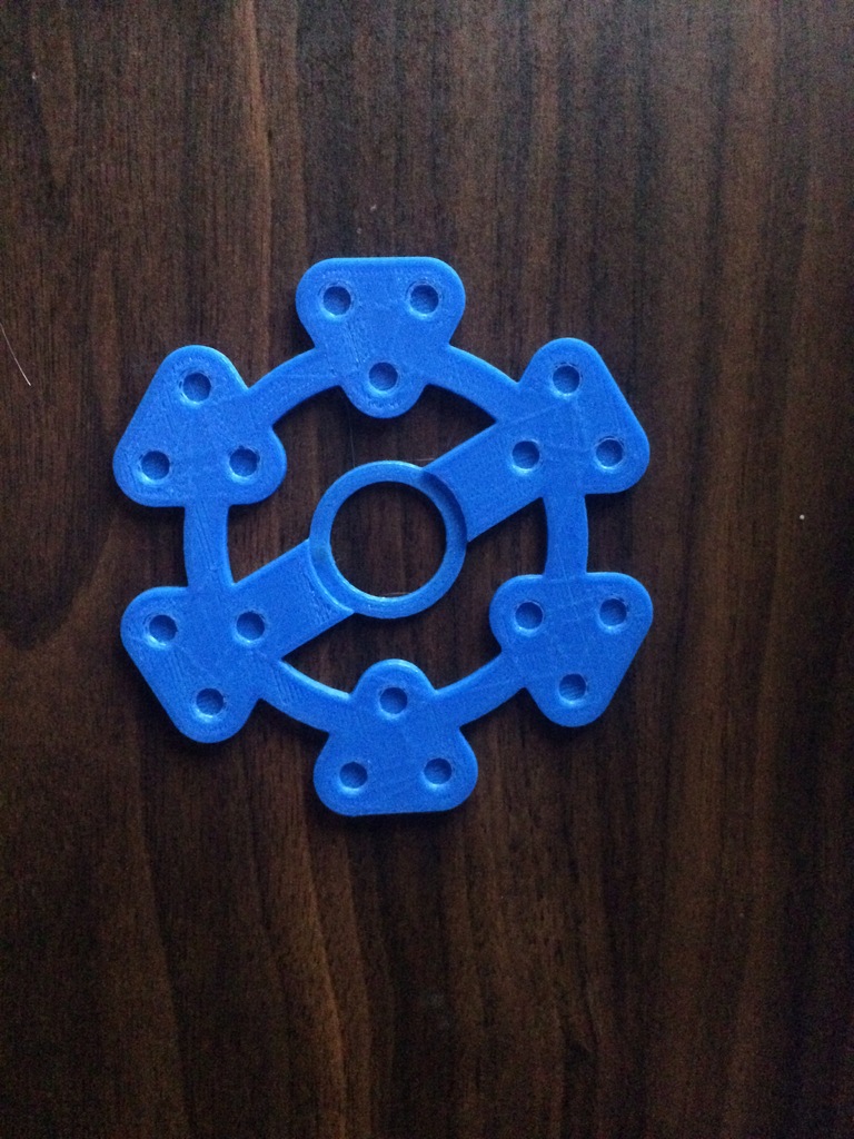 Безрамочный спиннер