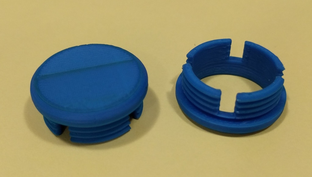 Крышки для трубки 1 дюйм V2 - MPCNC