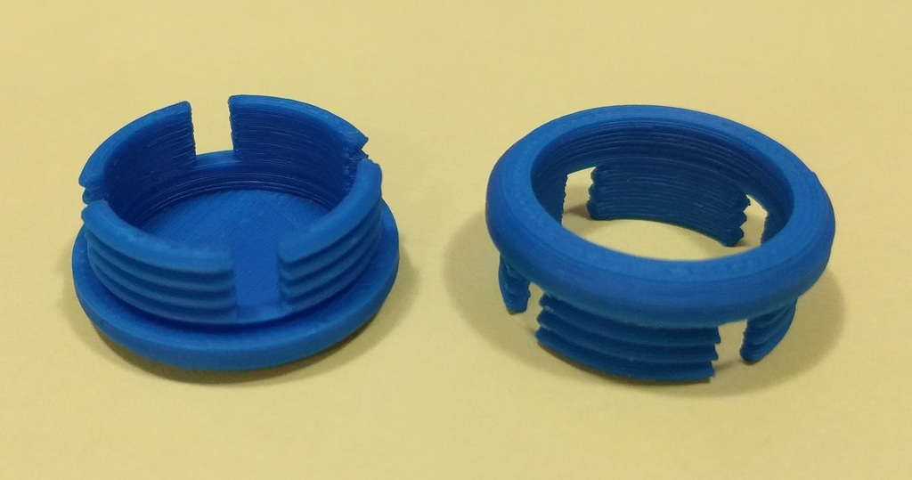 Крышки для трубки 1 дюйм V2 - MPCNC