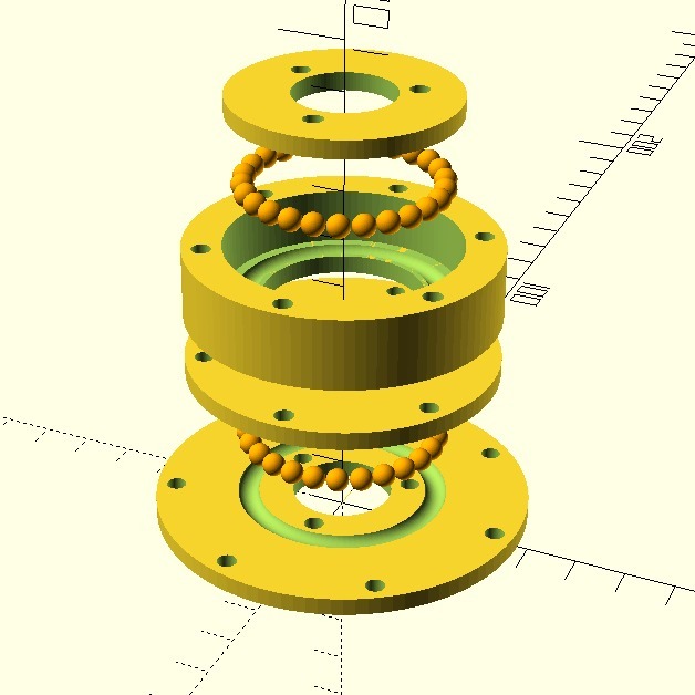 Подшипник с пустым центром Lazy Susan