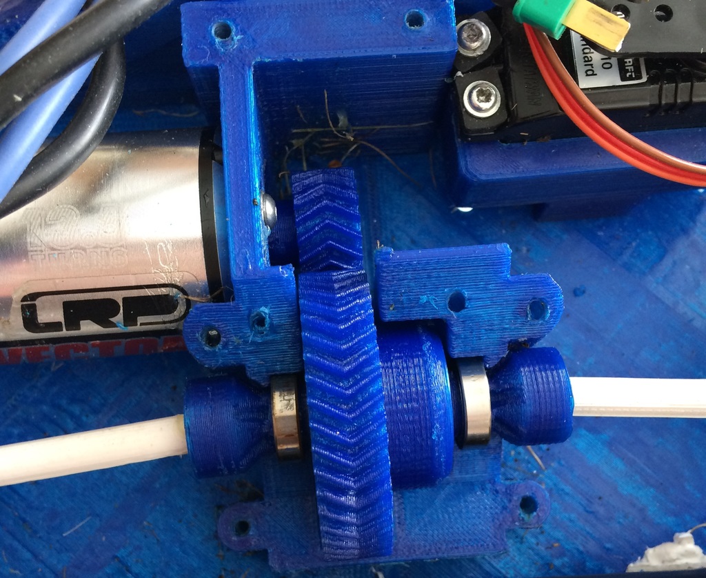 Укрепляющая шестерня центрального дифференциала для Open RC Truggy