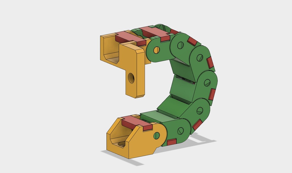 Открытая цепь для кабелей (Hypercube)