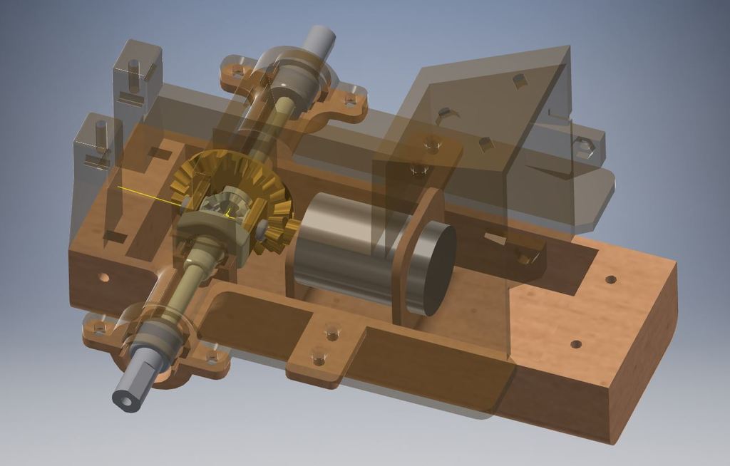 Трактор Open RC с новой трансмиссией