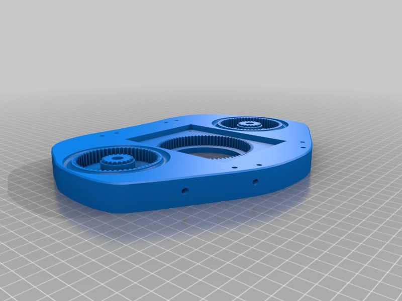 Ноги робота Damian (InMoov)