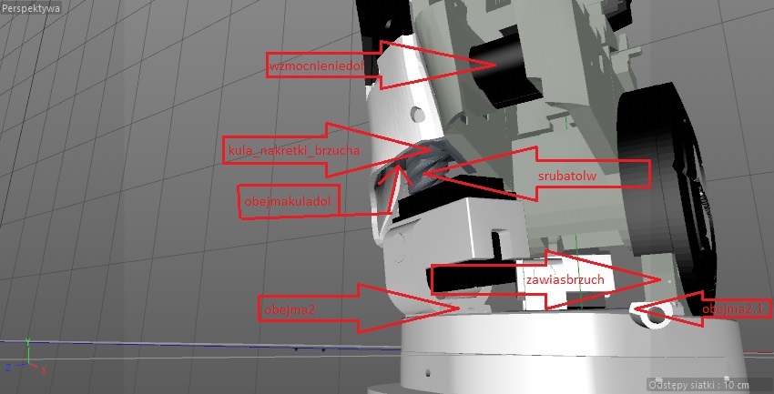 Ноги робота Damian (InMoov)