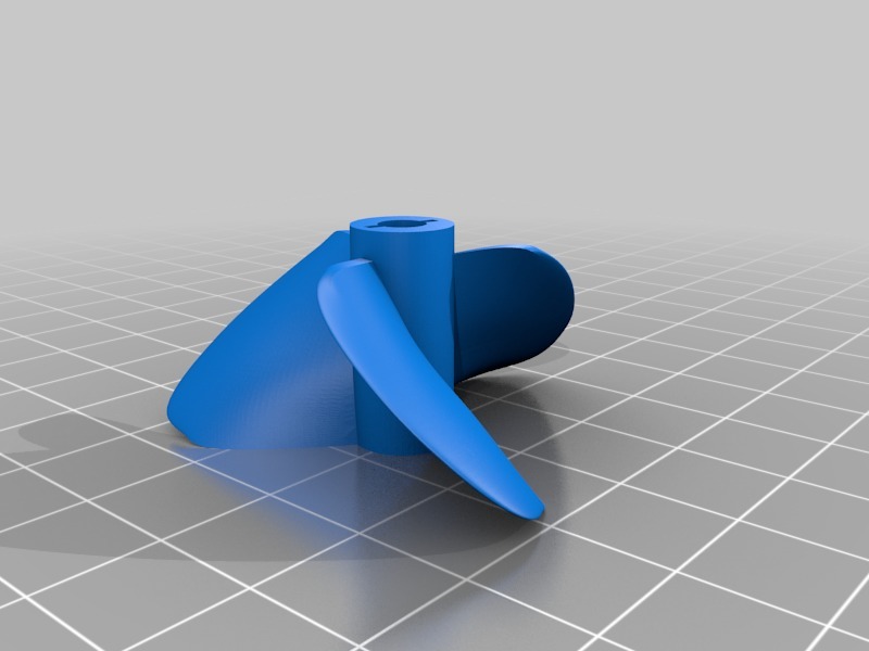 3D печатный внешний мотор для радиоуправляемых лодок