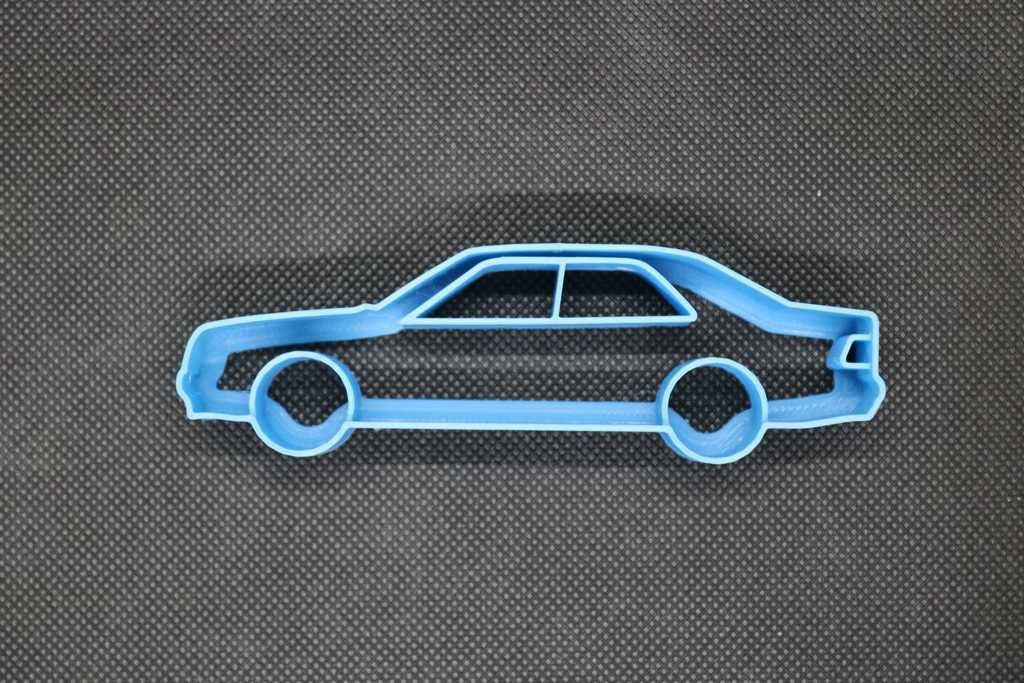 Форма для печенья Mercedes Benz W124