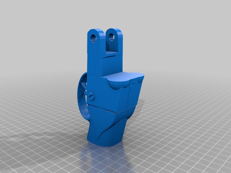 Модель ружья с разъемным стволом